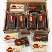 BOLINHO DE AMENDOIM SABOR RAPADURA ASSADA CX 20UN