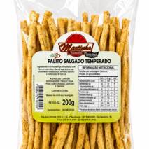 PALITO SALGADO SABOR TEMPERADO 200G