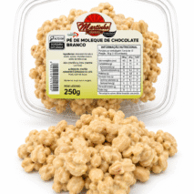 PE DE MOLEQUE DE CHOC BRANCO 250G