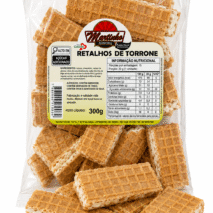 TORRONE COM WAFER RETALHOS 300G