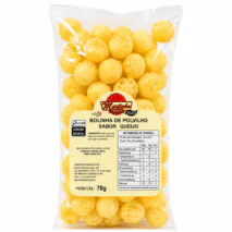 Bolinha de Polvilho Sabor Queijo 70G